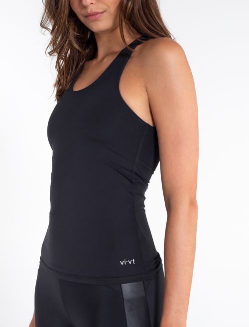 Camiseta Sprint manga sisa para mujer