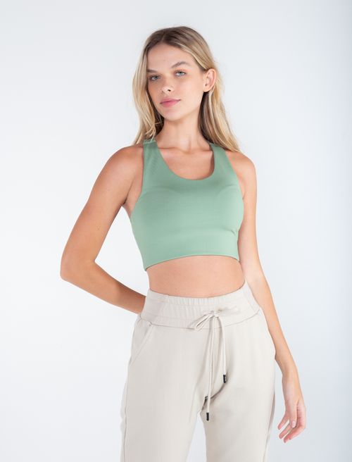 Sport top Safe cuello redondo para mujer
